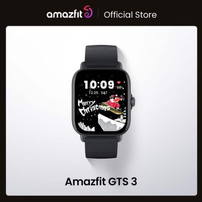 New Amazfit GTS 3 GTS3 GTS-3 Zepp OS Smartwatch Alexa 1.75” AMOLED Display 12-day Battery Life Smart watch for Andriod