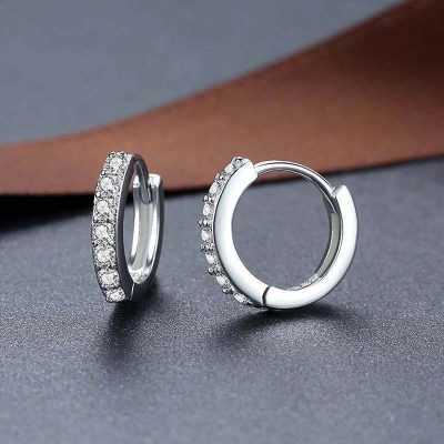 925 Sterling Silver Hot Stud Earrings AAA Zircon High Quality For Women’s Wedding Fine Jewelry Accessories Party Gift