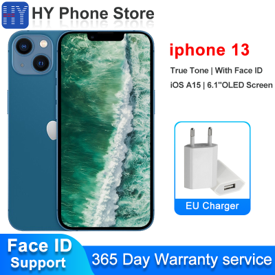 Apple iPhone 13 128GB/256GB ROM Unlocked 5G 6.1″ OLED Screen Face ID A15 Bionic chip 12MP Camera