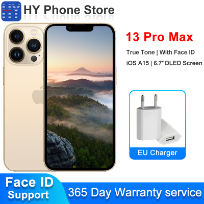 Apple iPhone 13 pro max 256GB 6.7″ OLED Screen A15 Bionic Chip With Face ID 12MP Camera NFC 5G Unlocked