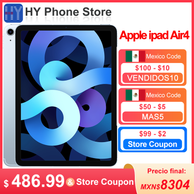 Apple ipad Air 4th Gen 2020 Model Tablet PC 64GB A14 Fusion 10.9 inch Screen 12MP+7MP Camera Touch ID Wifi Version