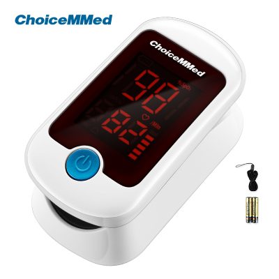 ChoiceMMed Portable Medical Finger Pulse Oximeter Blood Oxygen Saturation Meter Heart Rate SpO2 PR LED Oximetro De Dedo Monitor