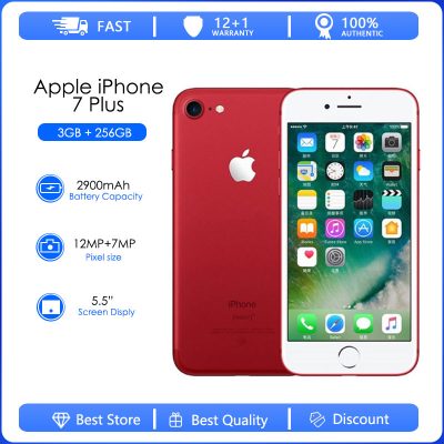 Original Unlock Apple iPhone 7 Plus Used Mobile Phone 32GB/128GB/256GB ROM 5.5″ Quad-core 12MP 2900mAh 4G LTE Smartphone