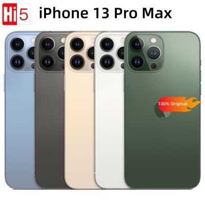 iPhone 13 Pro Max 13promax 6.7″ A15 Chip 5G NFC 6GB RAM 128&256GB ROM Face ID 12MP Camera Original Unlocked Phone
