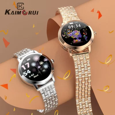 2024 Lovely Smart Watch For Women IP68 Waterproof Heart Rate BP Message Reminder LW10 Smartwatch Connect For Xiaomi Android IOS